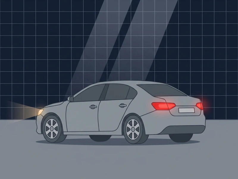 Exemple de voiture remise en route après intervention